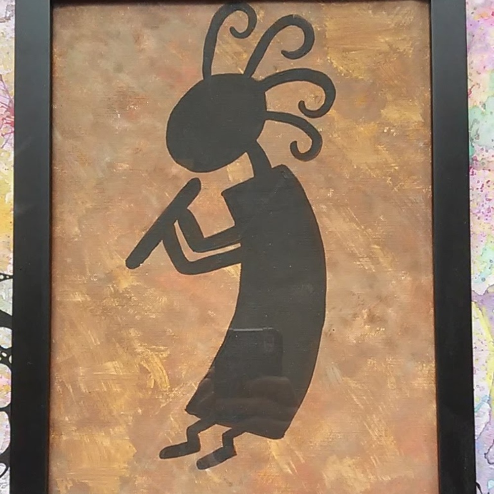 Reversible Kokopeli Wall Art